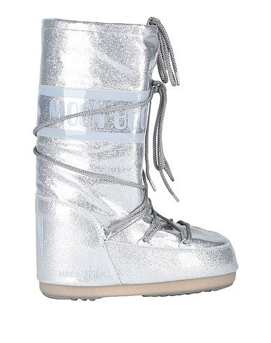 MOON BOOT Boots MB ICON GLITTER
 Silver Plastic