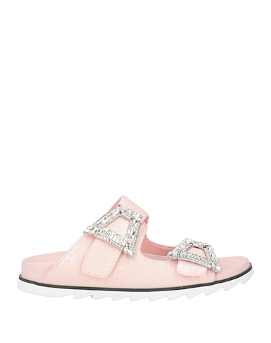 TWENTY FOUR HAITCH Sandalen Hellrosa Gewebefasern