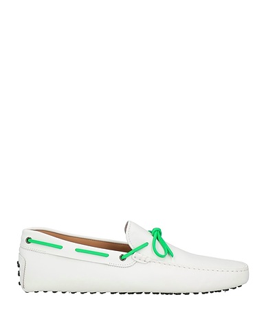 TOD'S Μοκασίνι Off white Δέρμα