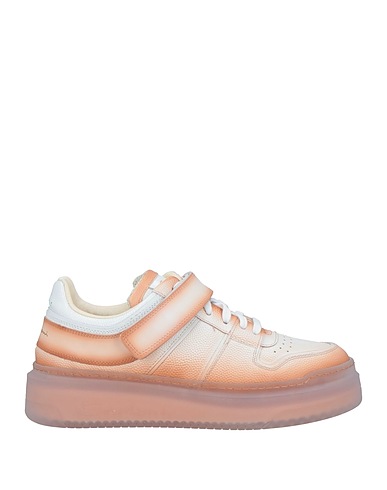 SANTONI Sneakers Tan Leather
