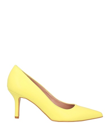 ISLO ISABELLA LORUSSO Pumps Pastellgelb Gewebefasern