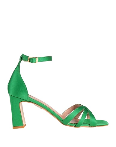 ISLO ISABELLA LORUSSO Sandals Green Textile fibres