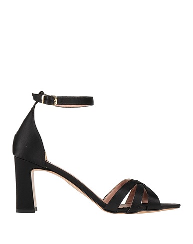 ISLO ISABELLA LORUSSO Sandals Black Textile fibres