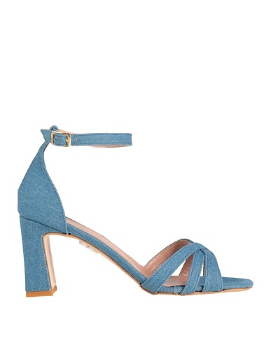 ISLO ISABELLA LORUSSO Sandals Blue Textile fibres
