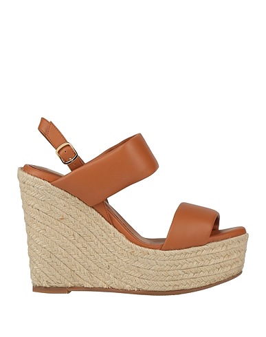 SANTONI Espadrillas Marrone Pelle