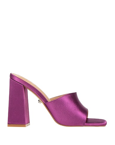 TWENTY FOUR HAITCH Sandalen Violett Gewebefasern