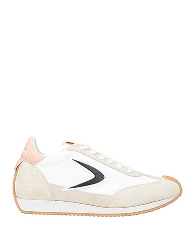 VALSPORT Sneakers Off white Pelle, Fibre tessili