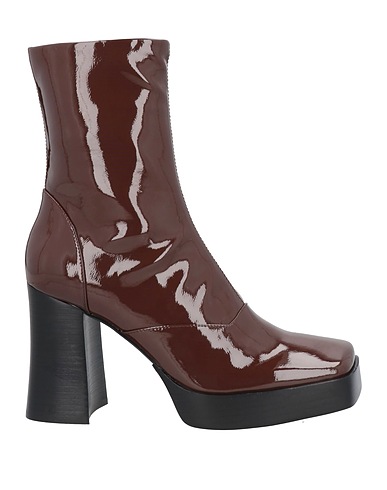 JEFFREY CAMPBELL Ankle boot Brown Textile fibres