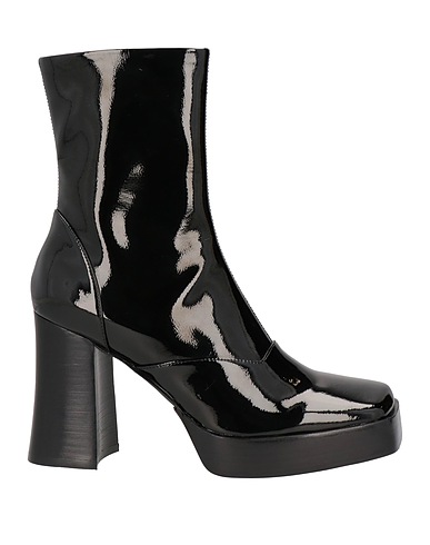 JEFFREY CAMPBELL Stiefelette Schwarz Gewebefasern