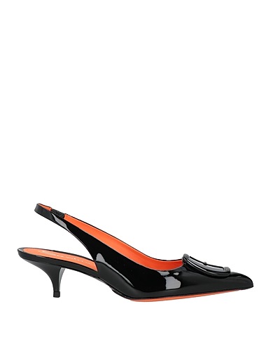 SANTONI Court Black Leather