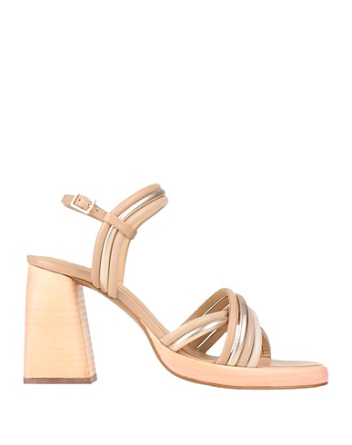 EMANUÉLLE VEE Sandals Blush Leather