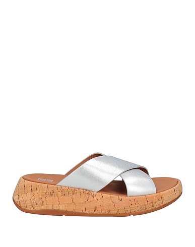 FITFLOP Mules und Clogs Silber Leder