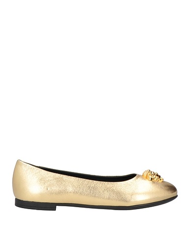 VERSACE YOUNG Formal shoes Gold Leather
