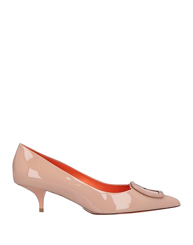 SANTONI Pump Blush Leather