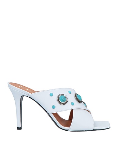 VIA ROMA 15 Sandals White Leather