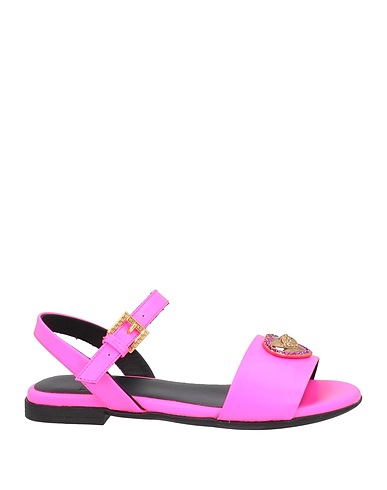 VERSACE YOUNG Sandals Fuchsia Leather