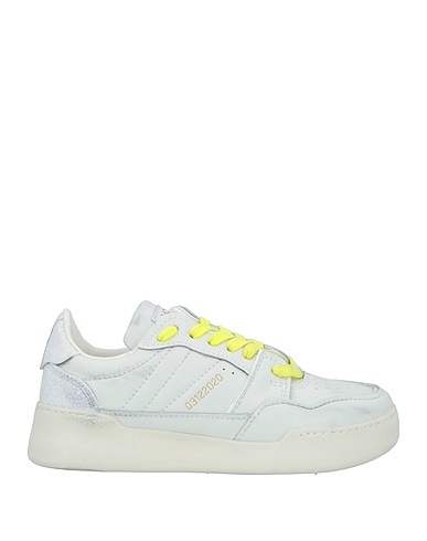 MONOWAY Sneakers Off white Leather, Textile fibres