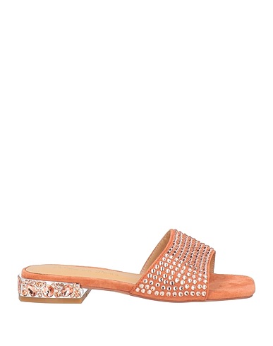 ALMA EN PENA. Sandals Tan Leather
