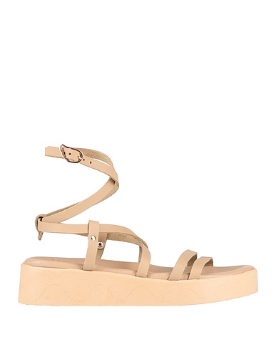 ANCIENT GREEK SANDALS Sandals Taupe Cowhide