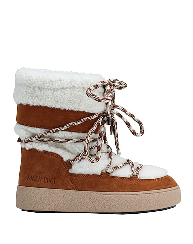 MOON BOOT Ankle boot MB LTRACK SHEA
 Camel 100% Sheepskin, Shearling