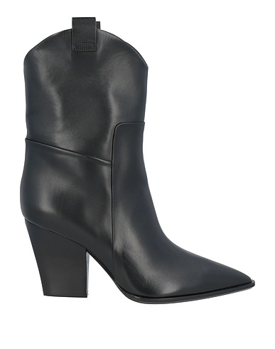 SANTONI Ankle boot Black Leather
