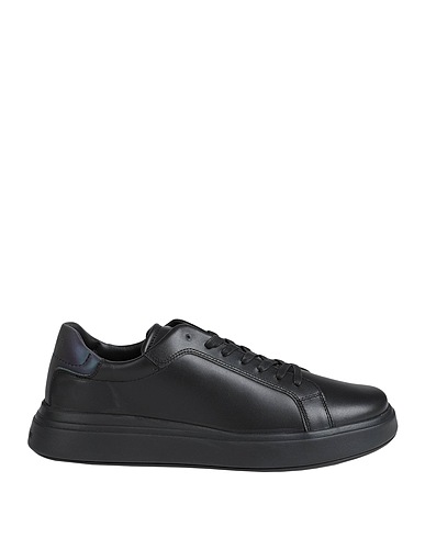 CALVIN KLEIN Sneakers Black 100% Leather