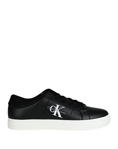 CALVIN KLEIN JEANS Sneakers Black 100% Leather