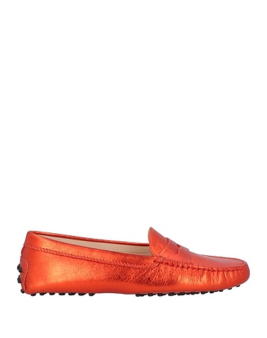 TOD'S Loafers Red Leather
