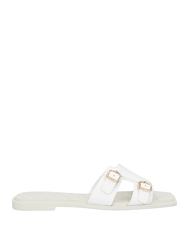 SANTONI Sandals Off white Leather