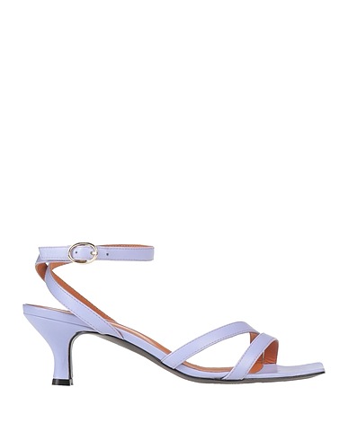 VIA ROMA 15 Sandals Mauve Leather
