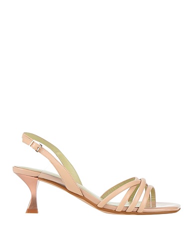 APEPAZZA Sandals Blush Leather, Rubber