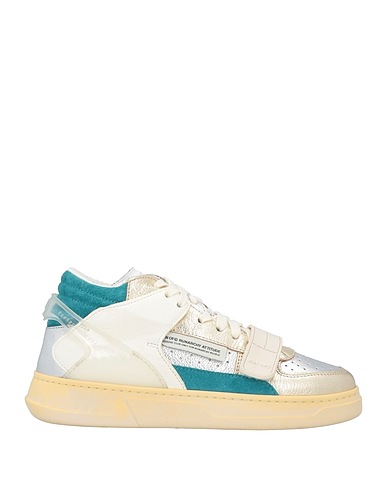 RUN OF Sneakers Platinum Leather