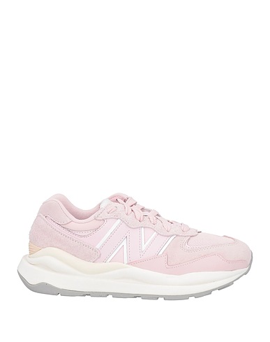 NEW BALANCE Sneakers Pink Leather, Textile fibres