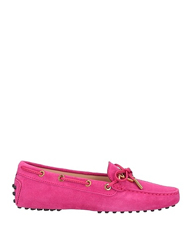 TOD'S Loafers Fuchsia Leather