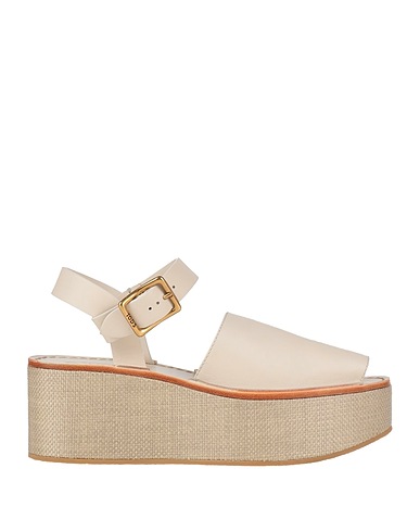 TOD'S Sandals Ivory Leather