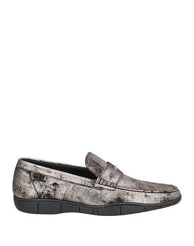 TESTONI Loafers Lead Leather