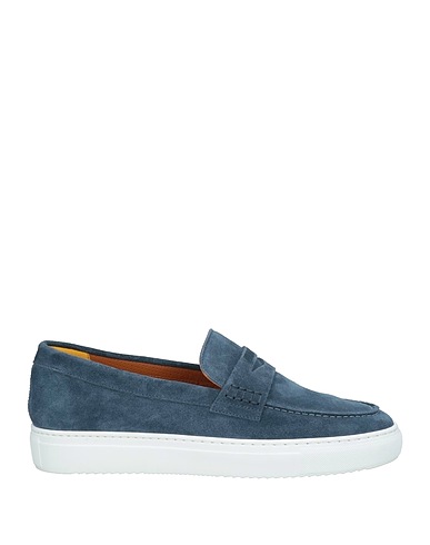 DOUCAL'S Loafers Pastel blue Leather