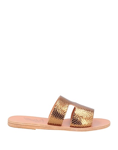 ANCIENT GREEK SANDALS Sandals Bronze Leather