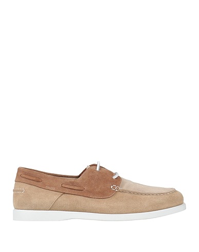 DOUCAL'S Loafers Beige Leather