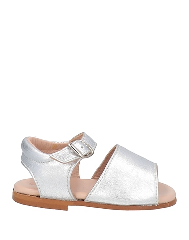 CUCADA Sandals Silver Leather