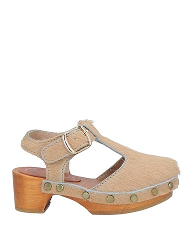 PAPANATAS by ELI Sandals Beige Leather