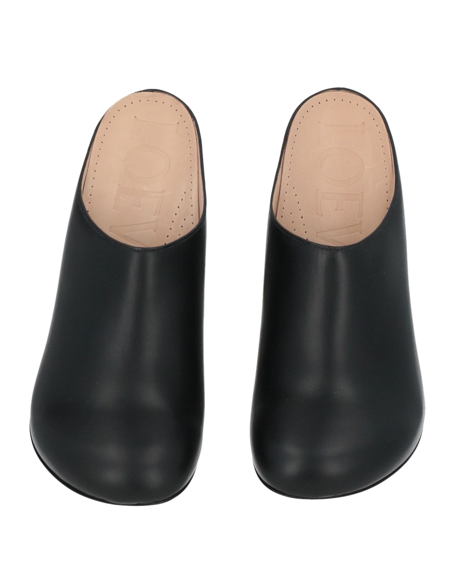 LOEWE シューズ | ミュール＆サボサンダル ブラック レディース | YOOX