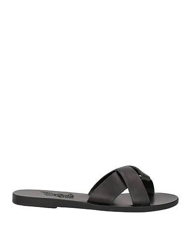 ANCIENT GREEK SANDALS サンダル ブラック 革（なめし加工）