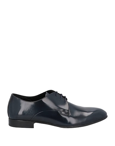 ROGAL'S Laced shoes Navy Leather