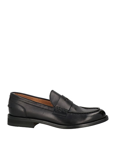 DOUCAL'S Loafers Black Leather