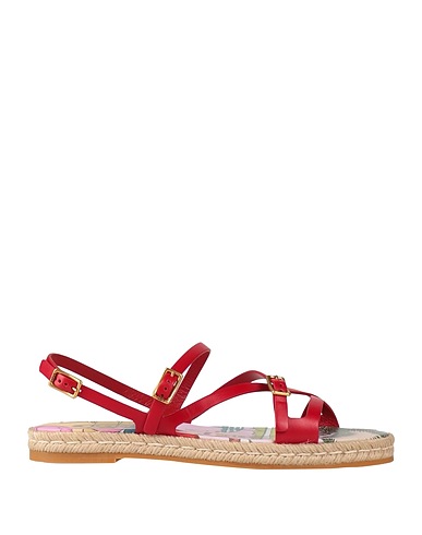 TOD'S Espadrilles Red Leather