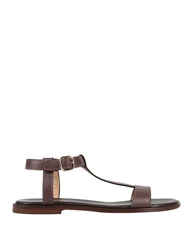 DOUCAL'S Sandals Dark brown Leather