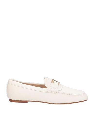 TOD'S Loafers Ivory Leather