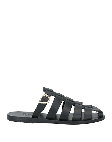 ANCIENT GREEK SANDALS Mule e zoccoli Nero Pelle