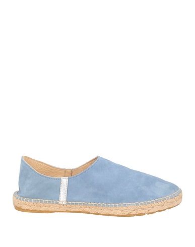 VIRREINA Espadrilles Light blue Leather